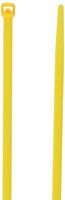 Morris 20613 Nylon Cable Tie with 50-Pound Tensile Strength, 8-Inch Length, Yellow, 100-Pack