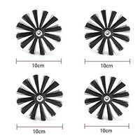 Dryer Duct Cleaning Kit, Lint Remover, Durable Bods With Synthetic Brush Head, Use With or Without a Power Drill (4 head)