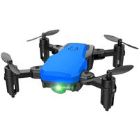 Iusun SG800 Mini Foldable RC Quadcopter, 2.4GHz Remote Control Helicopter Drone for Adults Kids Gift Toys (Blue)