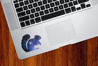 Yadda-Yadda Design Co. Cosmic Squirrel - Spirit Animal - Galaxy Guide - Trackpad | Tablet | iPad - Vinyl Decal Sticker Copyright 2015 (3.5" w x 2" h) (Cosmic)