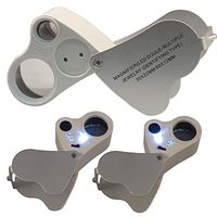 60X 30X Magnifier LED Loop Magnifying Glass Jeweler Eye Loupe Lens
