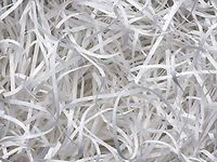 White Veryfine Cut Paper Shred 10 lb Box ~ Spring-fillÂ Shred - WRAPS-SP10WH