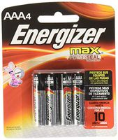 Energizer AAA Batteries, Max Alkaline, 4 Count