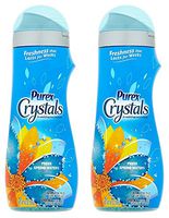 Purex Crystals Laundry Enhancer - Fresh Spring Waters - Long-Lasting Freshness - Net Wt. 18 OZ (510 G) Each - Pack of 2