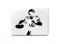 Quarterback Football Throw Sticker Decal For MacBook Pro