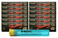 Smoking Deluxe Single Wide (12 Packs) with Hippie Butler Kewltube-2 Item Bundle