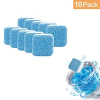 WAQIA Oh Washing Machine Cleaner Effervescent Tablet Cleaning deep Remover Solid Washing Machine Cleaner Suitable for Bathroom Kitchen (10 pcs)