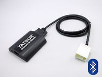 Car Bluetooth Adapter, Digital Car Stereo Aux Interface with USB Power 3.5mm Audio Music Compatible for Honda Goldwing GL1800 2001-2005 Standard, Max 6 folders (BTA- HON2F)