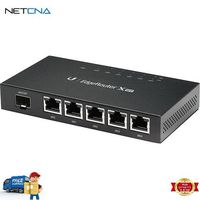 ER-X-SFP EdgeRouter X and Free 6 Feet Netcna HDMI Cable - By NETCNA