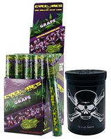 Herb Airtight Container Fresh Kettle with Cyclones Grape Hemp Cones 24 Count Box DC Crafts Nation- Jolly Roger