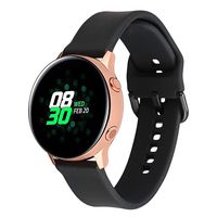 Tkasing Compatible for Samsung Galaxy Watch 42mm Band, 20mm Silicone Strap Sports Replacement Wristband Women Men Large Small for Samsung Galaxy Watch SM-R810/SM-R815,Galaxy Watch Active,Gear Sport
