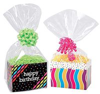 Cellophane Bags are Perfect for Adding a Finished Touch onto Baskets and Gifts, Especially When Tied Off with Colored or Printed Ribbon!
