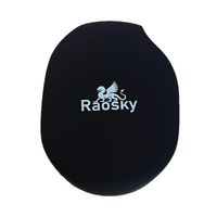 Raosky Automatic Roll Earphone Cable Cord Winder Wrap Headphone Holder Retractable Cord Organizer for USB Cables, Headphone Cable, Data Charging Cable Tangle Free (Black)