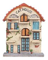 StealStreet SS-G-49432, Cream Apartment Building Display for Mini Cat Collectible Figurines