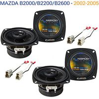 Compatible with Mazda B2000/B2200/B2600 86-93 OEM Speaker Replacement Harmony (2) R4 Package