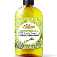 2oz - Artizen Lemongrass Essential Oil (100% Pure & Natural - UNDILUTED) Therapeutic Grade - Huge 2 Ounce Bottle - Perfect for Aromatherapy