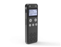 16GB Voice Recorder,Digital Voice Activated Recorder for Lectures,Meetings and Class,Sound Recorder with Playback,Portable Audio Recorder with MP3 Player/A-B Repeat,Password,1536kbps,Dual Microphone