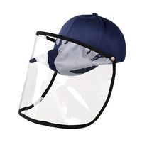 Anti-Saliva Protective Hat, Peaked Cap, [Anti-Virus, Anti-Fog, Anti-Sneeze], Hat Goggles, Outdoor Fisherman Hat,Transparent Sunshade Unisex,Isolate Sneeze Cap (C)