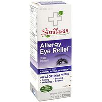 Similasan Allergy Eye Relief Eye Drops 0.33 Ounce Bottle, for Temporary Relief from Red Eyes, Itchy Eyes, Burning Eyes, and Watery Eyes
