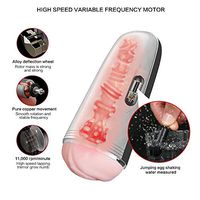 BAMBOSYT Powerful Sucking Fully Automatic Male Másterbrators Toy for Men Relaxation Male Intelligent Heating Peňňis Exercise Men Deep Throat, Oral Cup,T-Shirt Private Packaging BAMBOSYT