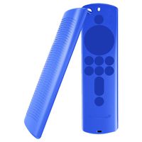 Clearance Sale!DEESEE(TM)for Amazon Fire TV Stick 4K TV Stick Remote Silicone Case Protective Cover Skin (Blue)
