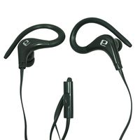 Super Bass 3.5mm Stereo Earbuds/Headphone for LG Q Stylo 4, Q Stylus, V35 ThinQ, Q7, Q7+, Q7?, K30, G7 ThinQ (Black) - w/Mic & Ear-Hook + MND Stylus