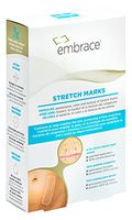 Embrace Stretch Marks Scar Treatment, Silicone Sheets for Red and Pink Stretch Marks, Large 4.7 Inch Sheets, 6 Count (60 Day Supply)