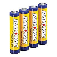 Rayovac 3aaa-4f Heavy Duty AAA Battery for Low Drain Device, 4-Pack