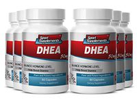 dhea Natural Balance - DHEA 50mg - Boost Libido and Sexual Satisfaction with DHEA Premium Supplement (6 bottles 360 capsules)