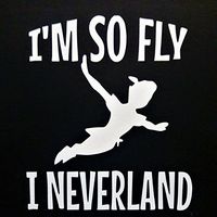 Chase Grace Studio Peter Pan Animated Fantasy Vinyl Decal Sticker|WHITE|Cars Trucks Vans SUV Laptops Wall Art|5.5" X 4.75"|CGS733
