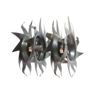 Mantis Tiller Tilling/Cultivating Tines (1 Pair) Fits All Tillers 7222, 7225,7260,7261,7262,7920,7924,7940, (Not Compatible 3550 or 3558 Tiller Models.)