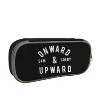 Teens Onward_Upward School Pen Box Case Portable Pencil Makeup Pouch Student Bag