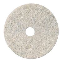 Boardwalk 4024NAT Ultra High-Speed Natural Hair Floor Pads, 24" Diameter, Natural, 5/carton