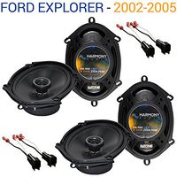 Compatible with Ford Explorer 2002-2005 Factory Speaker Replacement Harmony (2) R68 Package New
