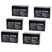 12V 8Ah Wheelchair Scooter Battery Replaces Energy Power EP-SLA12-8 - 6 Pack
