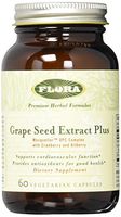 Flora Grape Seed Extract 60 Capsules - Non GMO & Vegan - Antioxidant Supplement