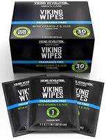 Flushable Wet Wipes for Adults Unscented- 30 Individually Wrapped Travel Wipes- Disposable Toilet Wipes with Vitamin E and Aloe