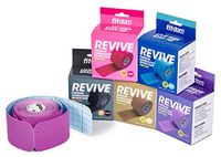 Kinesiology Physiotherapy Sports Tape + BONUS Instruction. FDA Approved Therapeutic Taping for Knee, Shoulder, Elbow Boost Recovery & Support in Precut Uncut (Powerful Purple Precut, Precut-20 strips)