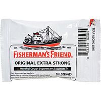 Cough Drops by Fisherman's Friend, Cough Suppressant and Sore Throat Lozenges, Cherry Sugar Free Menthol Flavor (24 Pack of 20 Count Each) 480 Count
