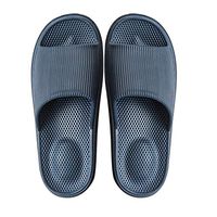 Happylife Massage Foam Bathroom Slippers Spa Shower Sandal Premium Massage Flip Flops for Mens/Womens,Blue,9.5/10Men