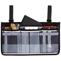 Wheelchair Side Bag - Arm Rest Pouch - Wheel Chair Accessories Organizers - Fits Walkers, Rollators, Scooters