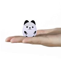 momoho Mini Bluetooth Speaker - Small Size but Great Sound Quality,Photo Selfie Button & Answer Phone Calls,BTS0011A (White Bunny)