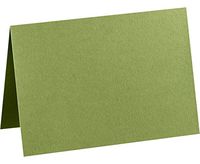A1 Folded Notecards (3 1/2 x 4 7/8) - Avocado (1000 Qty.)