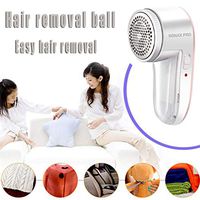 Fabric Shaver Defuzzer, USB Super Powerful Hair Ball Household Rechargeable Shaving Machine Clothing, Easy Remove Fuzz, Lint, Pills, Bobbles (Pink, One Size)