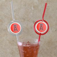 Pangea Brands Los Angeles Angels of Anaheim Team Sipper Straws