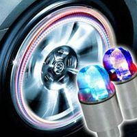 UXOXAS 7-Color Ball Shape Head Fireflys Lamp for Car Wheel