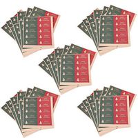 JiaUfmi 500 Pieces Tags Stickers, Self Adhesive Gift Tag Stickers, Stickers Holiday Festival Presents Labels for Wrapping Paper and Gift Bags