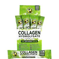 Great Lakes Gelatin, Collagen Hydrolysate, Unflavored Beef Protein, Kosher, Single Serve Packets 20 Ct