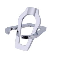 Tobacco Pipe Stand Holder - Stainless Steel Portable Foldable - for Single Pipe Smoking Cigar Pipe Stand Rack Holder Kit