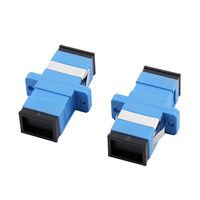 uxcell SC/SC Flange Fiber Optical 5 DB Attenuator Connector Adapter Coupler 2 Pcs